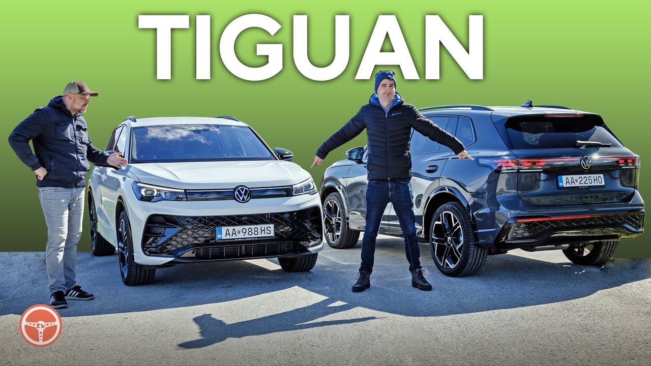 VW TIGUAN 2024. Toto je fakt dobré auto, BEZ PREHÁŇANIA... - volant.tv test