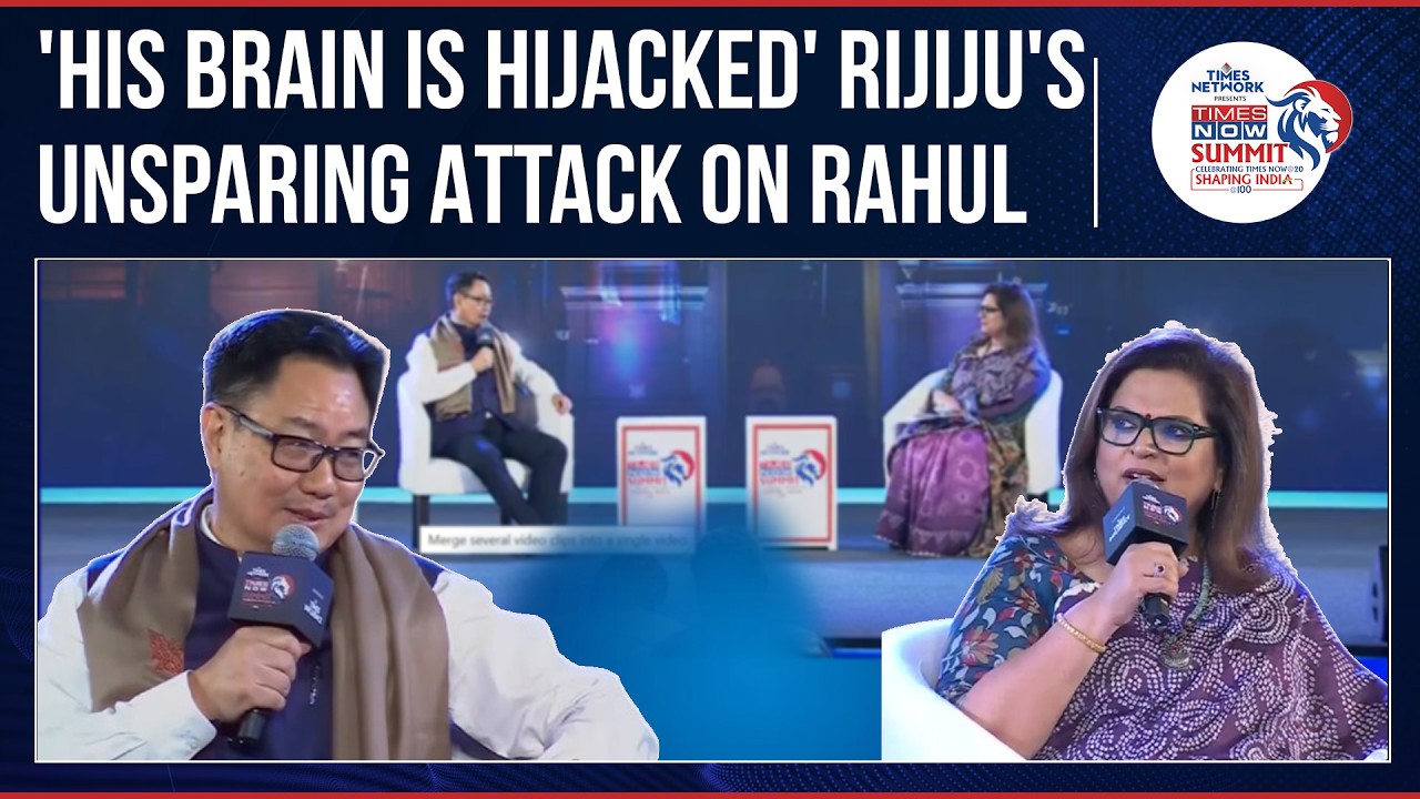 'Rahul Gandhi's Brain Is Hijacked', Kiren Rijiju Slams LoP In Exclusive Interivew| Navika | TNS 2026