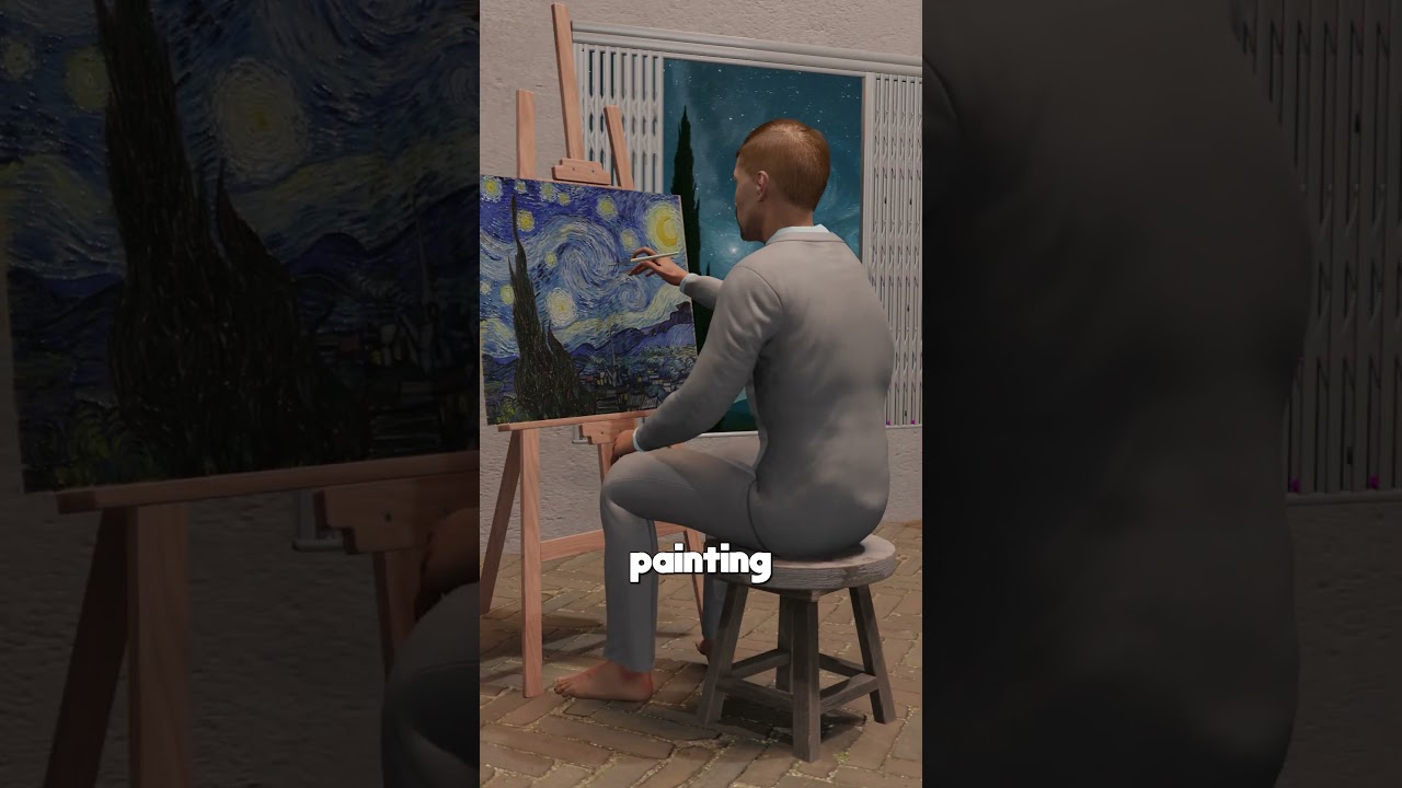 Скрытая деталь в 3D-анимации &laquo;Звёздная ночь&raquo;