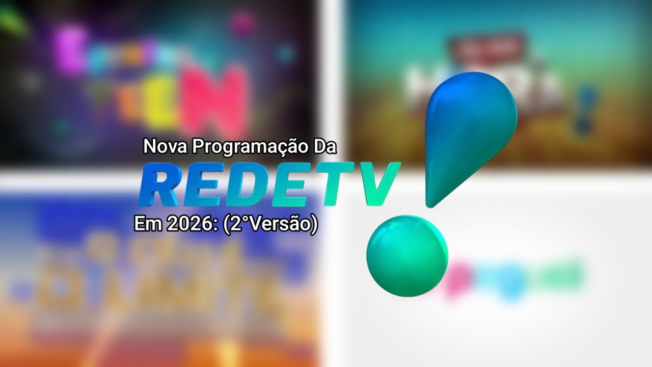 Nova Programa&ccedil;&atilde;o Da @redetv Em 2026 (SIMULA&Ccedil;&Atilde;O) (2&deg;Vers&atilde;o)