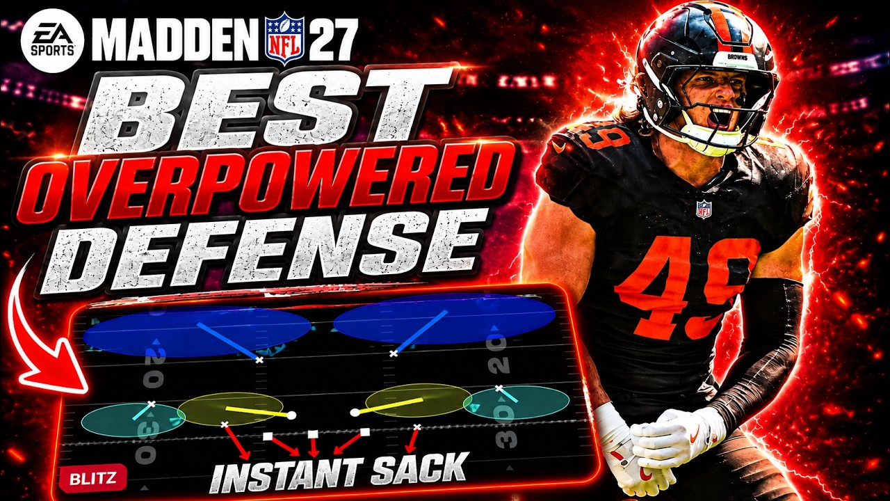 THE BEST & ONLY OVERPOWERED DEFENSE IN MADDEN 27 RIGHT NOW! SHUTDOWN EVERY OFFENSE!