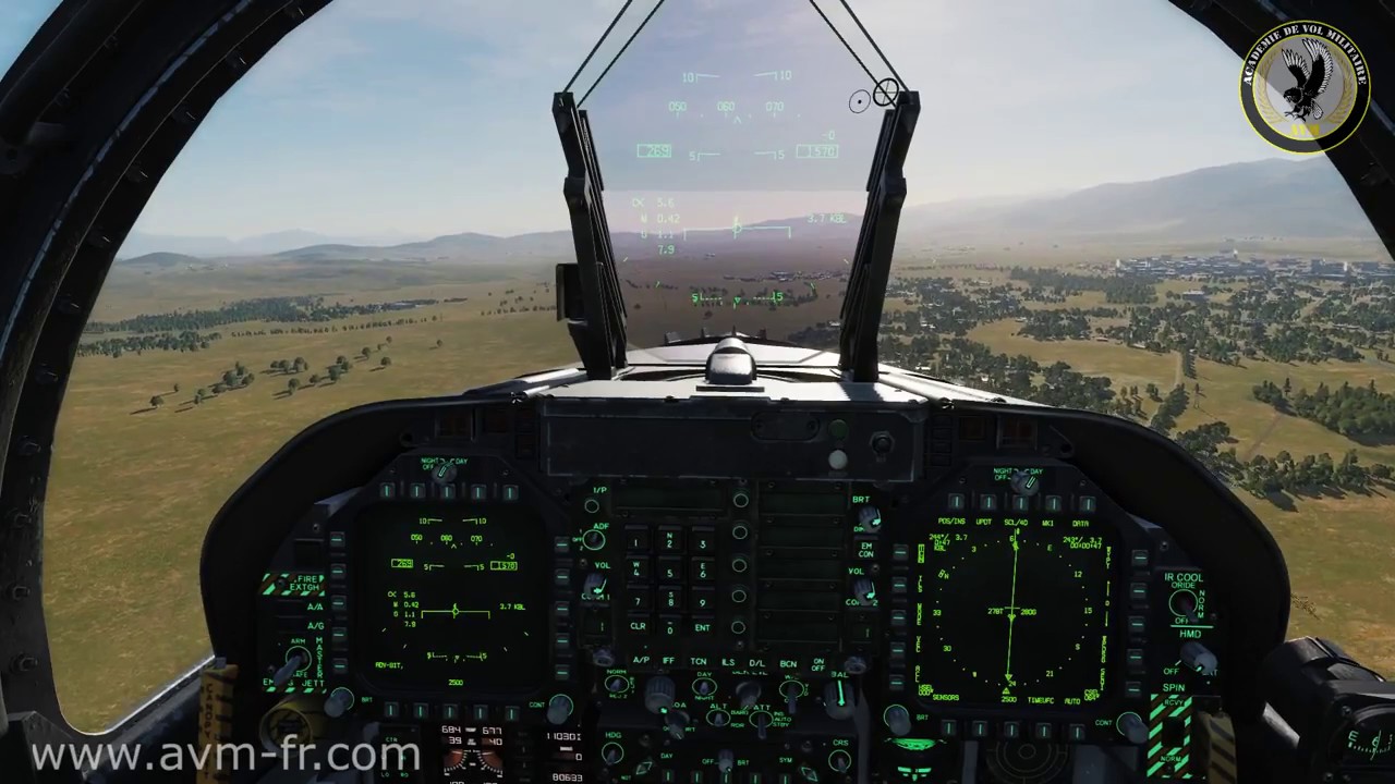 AVM DCS F/A-18C :  1.2.4 : Tour de piste et Break