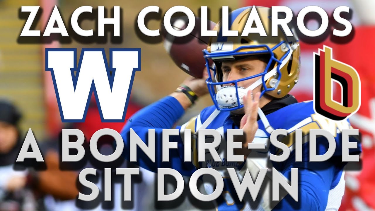 Zach Collaros, a 1-on-1 with Winnipeg's QB1