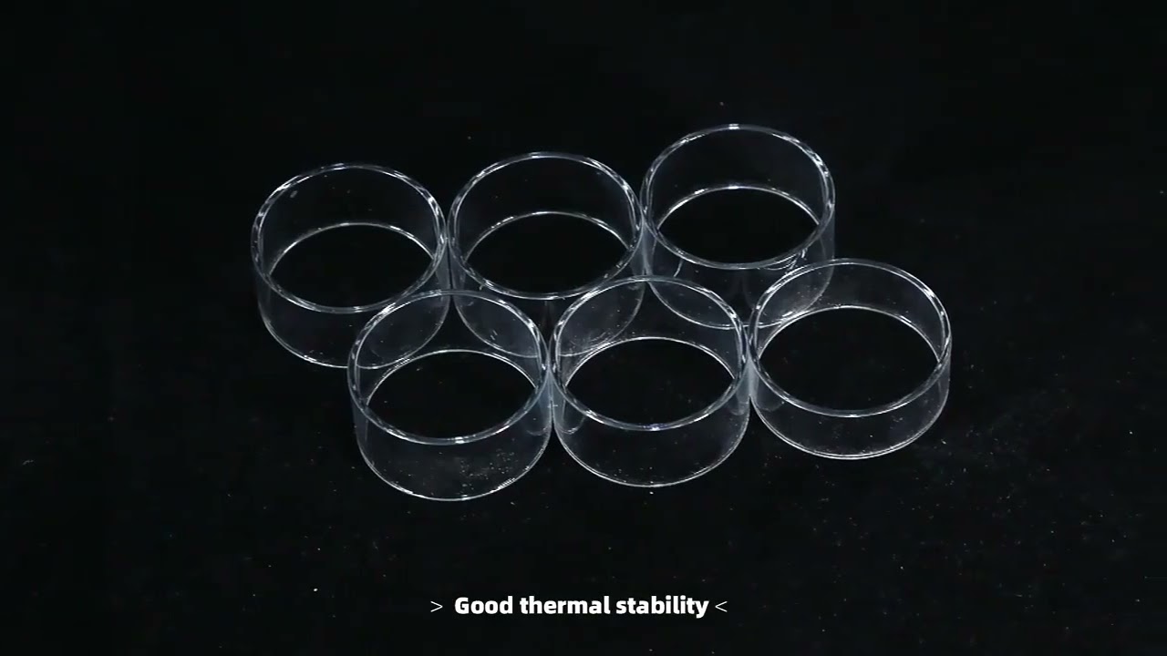 Customized high temperature resistant laboratory quartz crucible