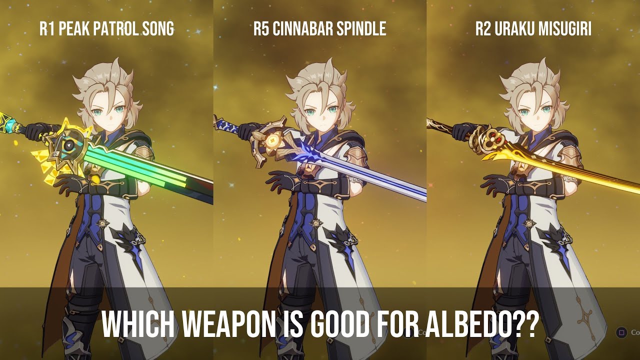 𝗪𝗵𝗶𝗰𝗵 𝗪𝗲𝗮𝗽𝗼𝗻 𝗶𝘀 𝗚𝗼𝗼𝗱 𝗳𝗼𝗿 𝗔𝗹𝗯𝗲𝗱𝗼? - Weapons Damage Comparison