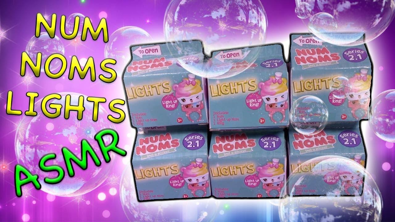 ASMR Num Noms Lights Series 2 Unboxing Blind Bags