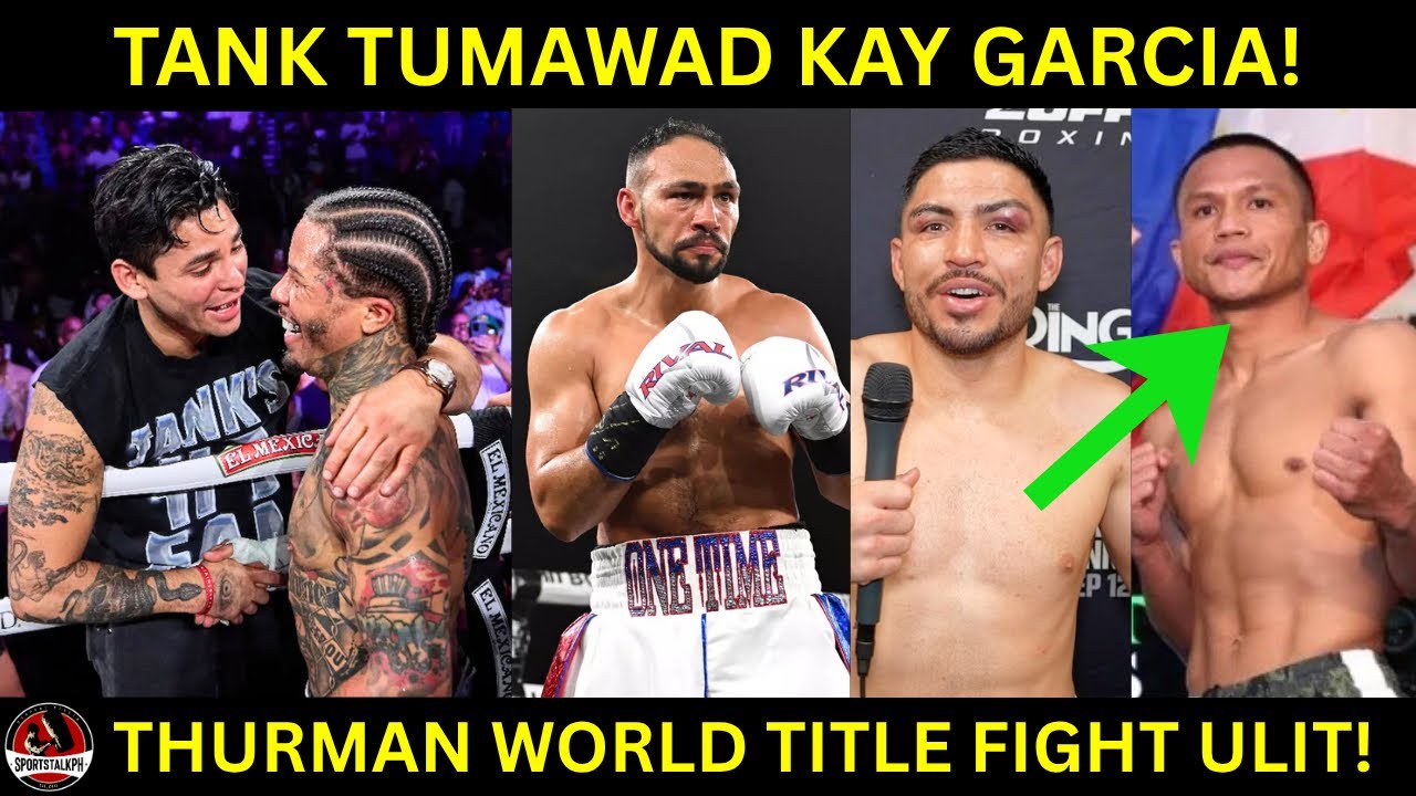 Cortes NADUWAG kay Suarez! Tank Davis TUMAWAD kay Garcia! Thurman World Champion ulit pag NATUPAD!