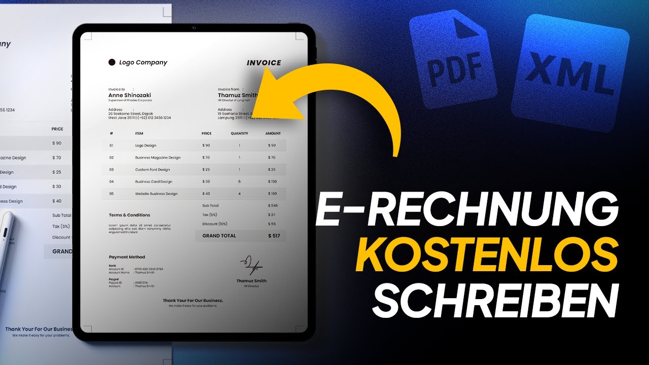 E-Rechnung schreiben ab 2025: Kostenlose Software vorgestellt (PDF24)