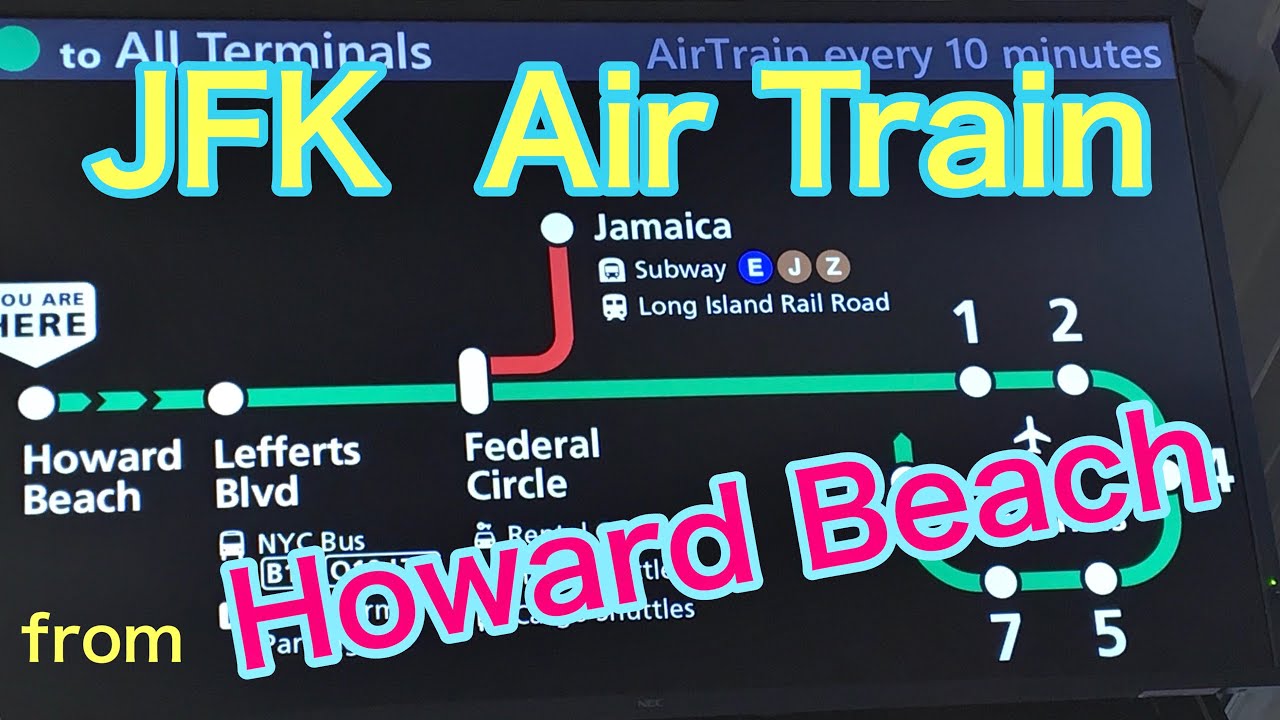 JFK Air Train from Howard Beach to Terminal 7
