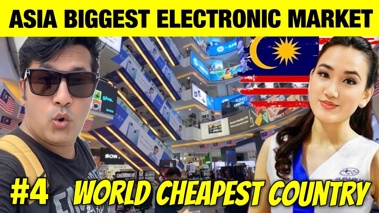 Malaysia Biggest Electronic Market | Kuala Lumpur Electronic plaza Low Yat Mall | Visa Free Country