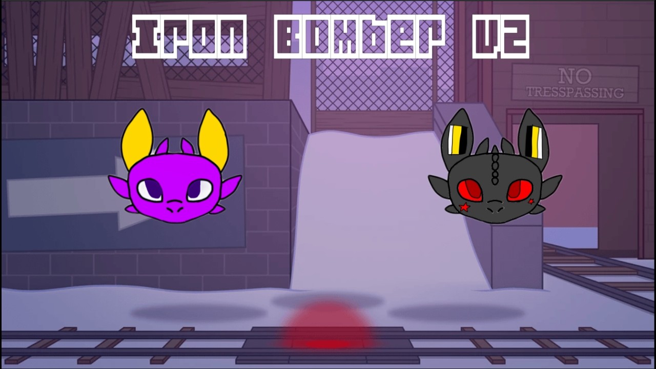 Fnf Iron bomber v2 but Spyro and Milton Sings it