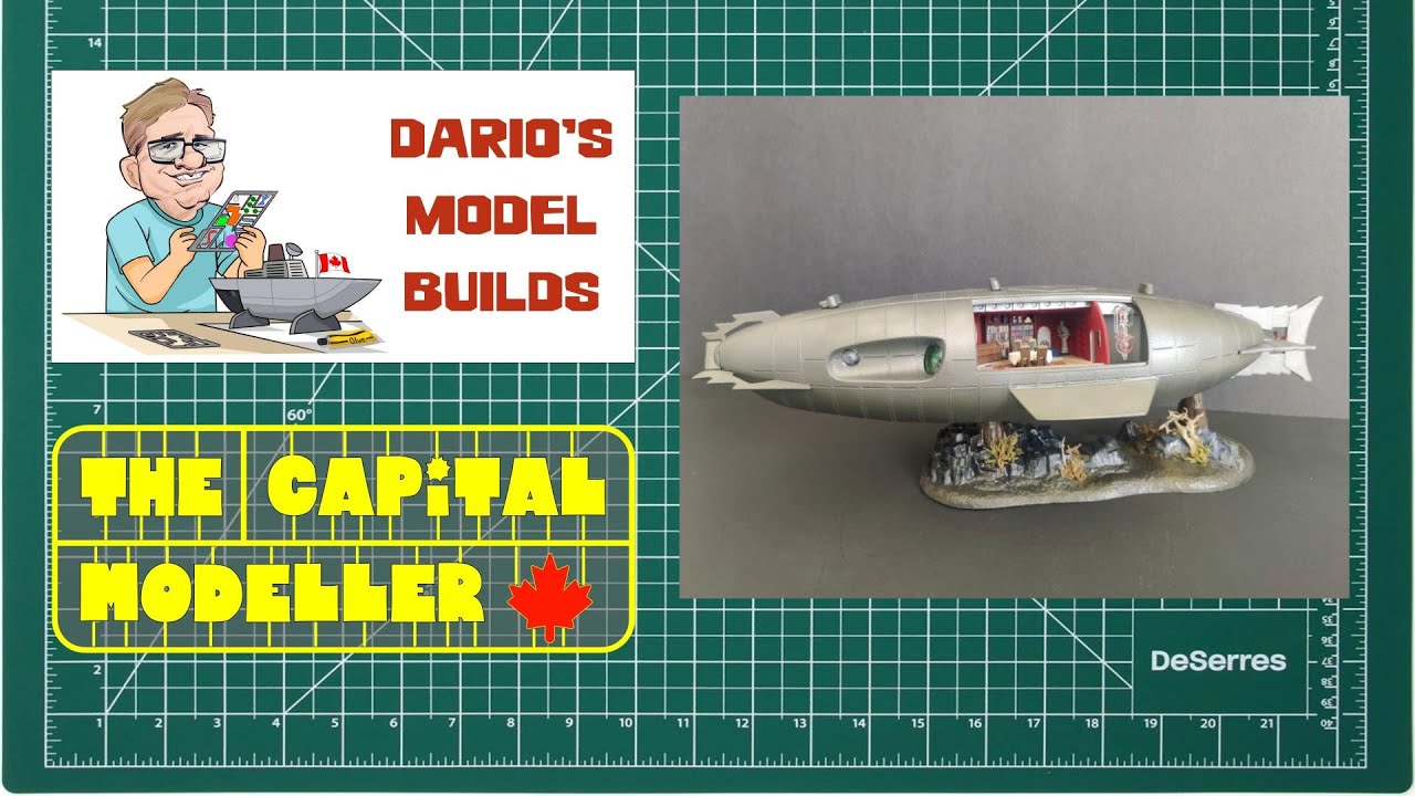 Model Build - Nautilus Submarine (Chris Cortel tribute)