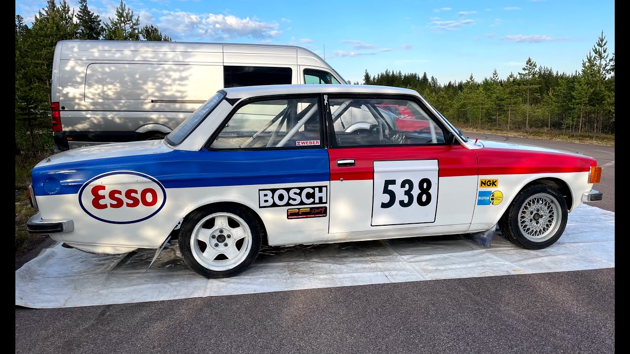 Volvo 142 Weber tarmac rally Sweden