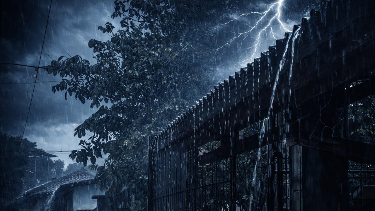 ***WARNING*** Very POWERFUL Sleep Sounds (+ RAIN SOUNDS AND THUNDER 1 HOUR)