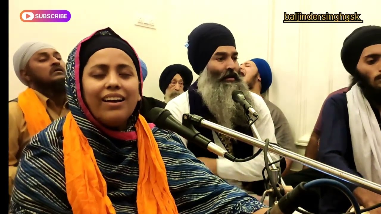 || BIBI PREET KAUR DELHI || WEEKLY AKHAND KIRTAN SAMAGAM MOGA || baljindersinghgsk ||
