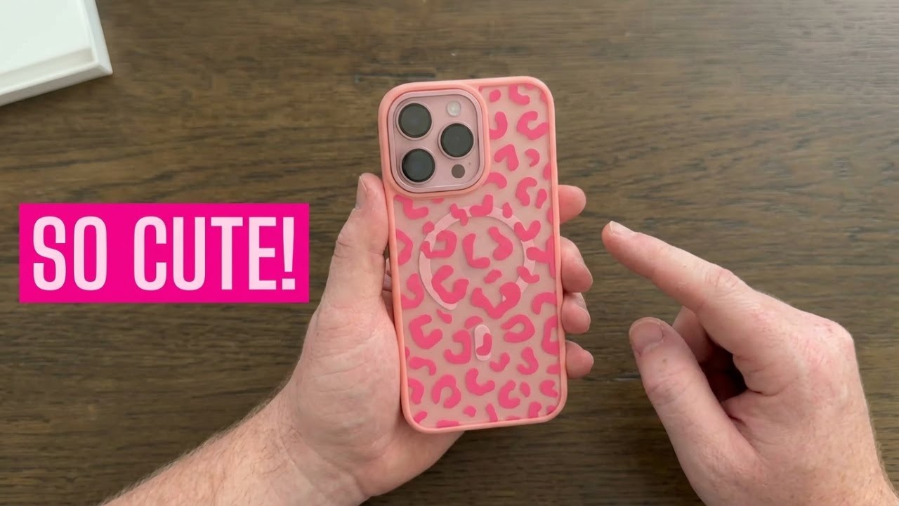 Cute Leopard Print iPhone Case