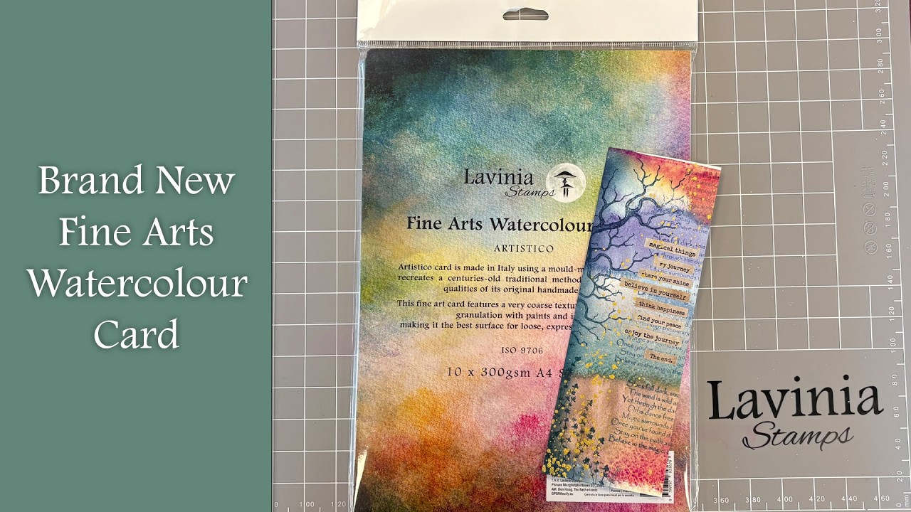Introducing the Brand New Fine Arts Watercolour Card and Quick Crafts