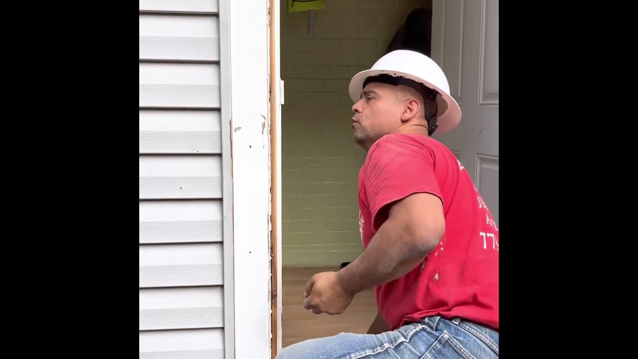 How to install an Anderson 3000 series storm door by JP6 Services
