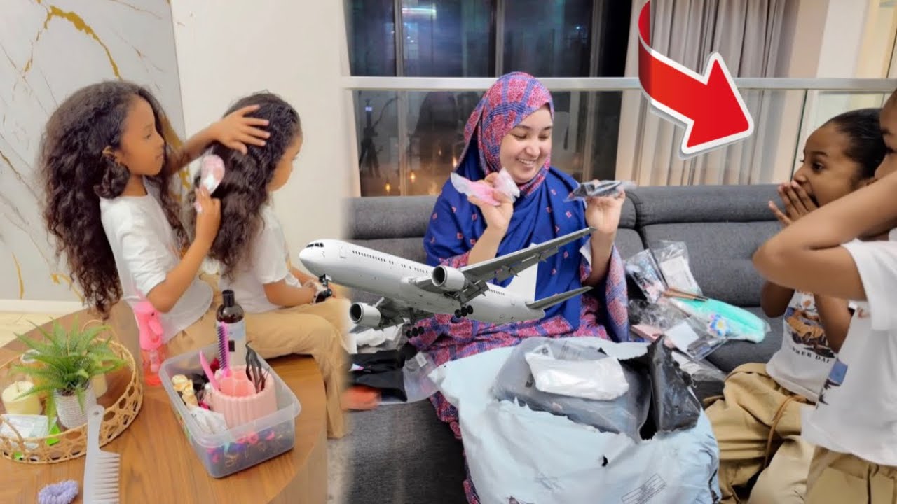 SAFAR SALAAMA ISKU DIYAARIN SAFARKEENA NADIA IYO NAAHIDA OO AAN UGU FARXIYAY DHAR AAD UQURUX BADAN 🥰