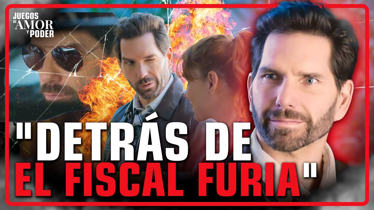 ¿Cómo dio vida Arap Bethke al 'fiscal furia'? | Juegos de Amor y Poder | DETRÁS DE CÁMARAS