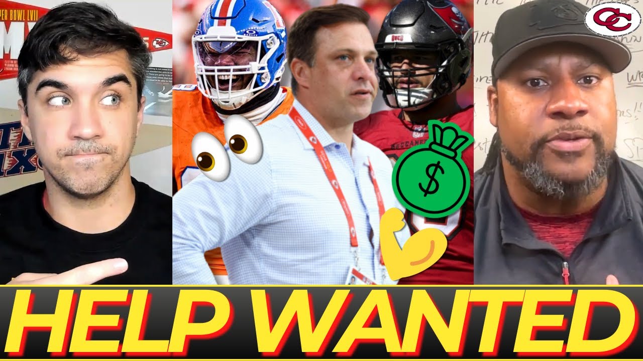 Chiefs Need D-Line HELP 😤 Free Agent Targets KC Must Go After!