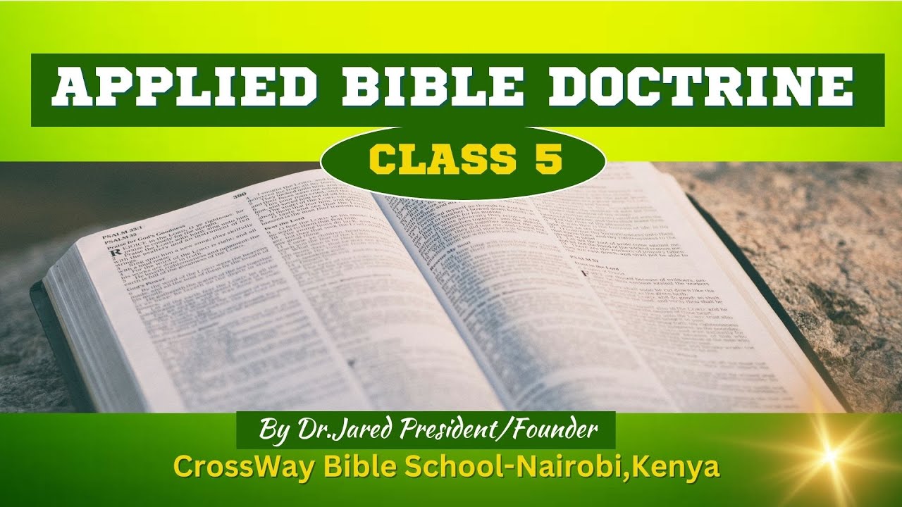 📖 Applied Bible Doctrine – Deep Theological Insights for Practical Christian Living ✝️