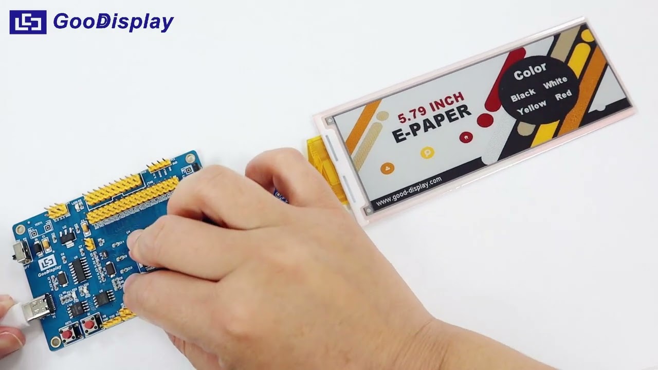 ⚡Fastest 4-Color E Ink! 5.79