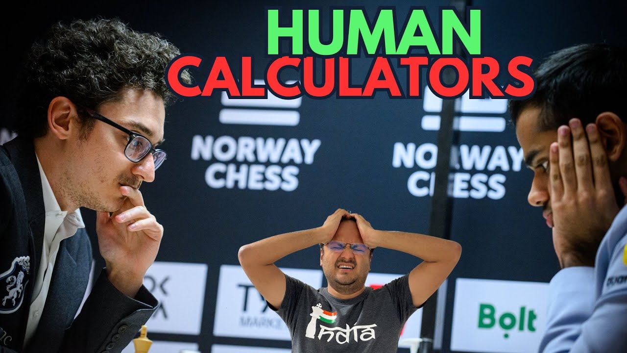 When two human calculators clash | Caruana vs Arjun Erigaisi | Norway Chess 2025