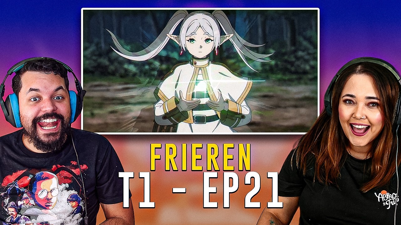 O MUNDO DA MAGIA! | Frieren T1 EP21 | REACT