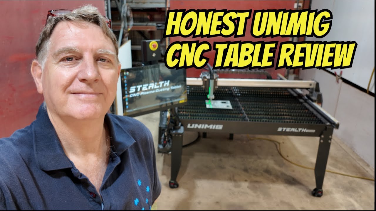 MASSIVE Review of the Unimig Stealth CNC Plasma Cutting Table!