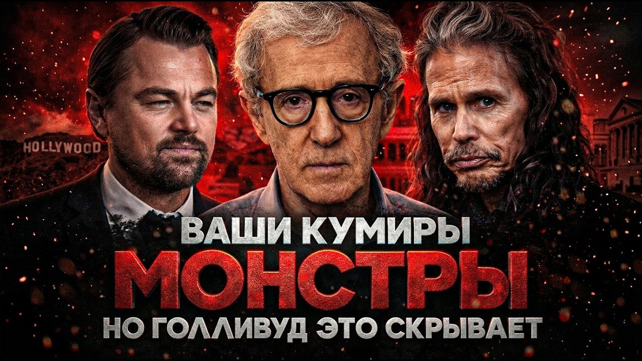 Alex СМОТРИТ: ВАШИ КУМИРЫ - МОНСТРЫ! НО ГОЛЛИВУД ЭТО СКРЫВАЕТ