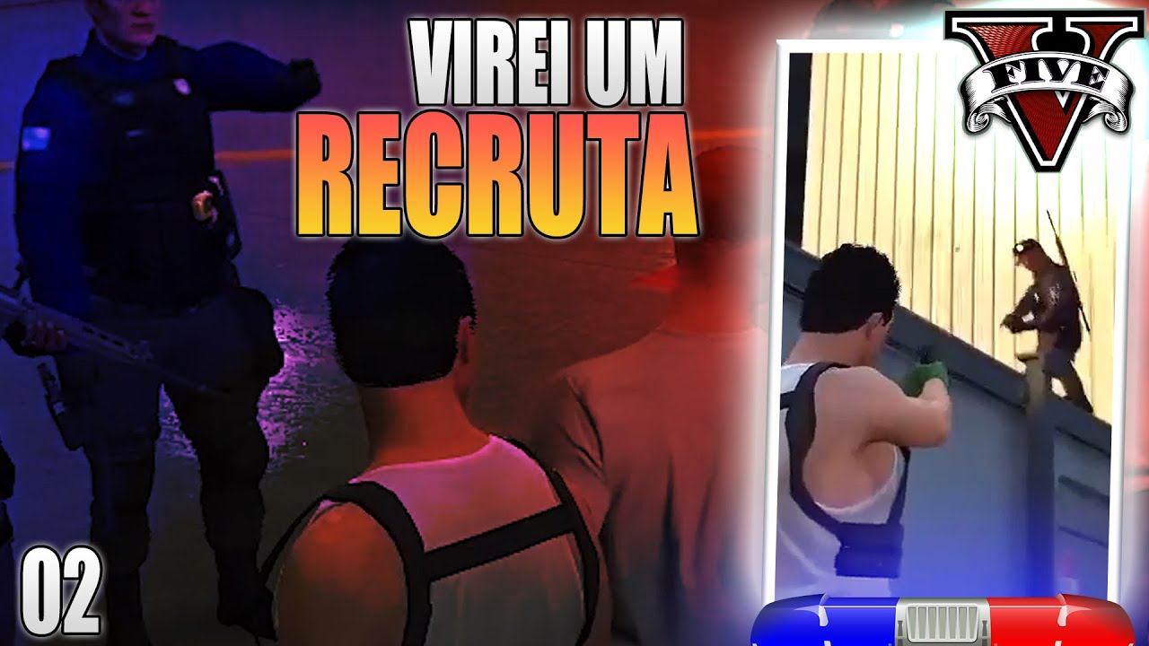 FUI APROVADO NO TESTE DA POLICIA - GTARP #02 (ESPECIAL POLICIAL)