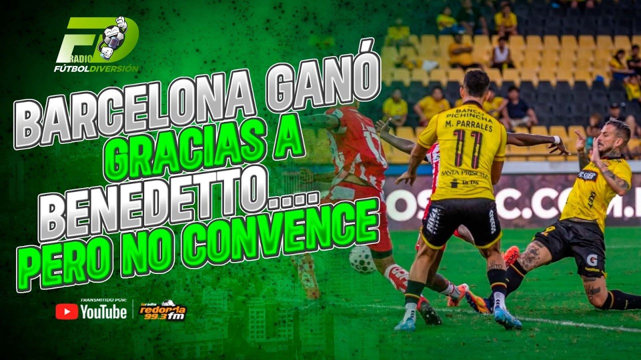 🔴 FÚTBOL DIVERSION / BARCELONA GANÓ GRACIAS A BENEDETTO.. PERO NO CONVENCE / 23 DE FEBRERO 2026