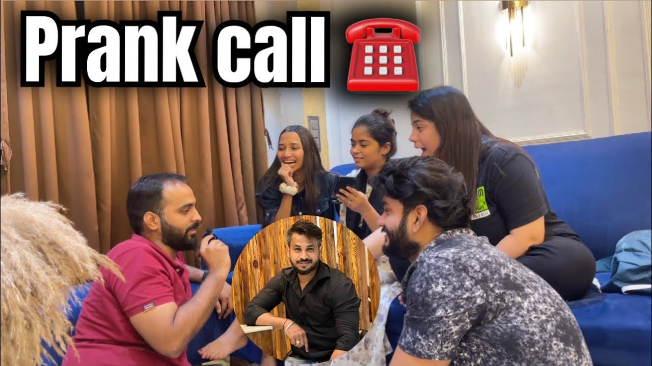 Prank call on Mehmood bhai || Atrangi Arsalan ,Aarti , Misba & fokats || Haifa’s vlog || ￼￼