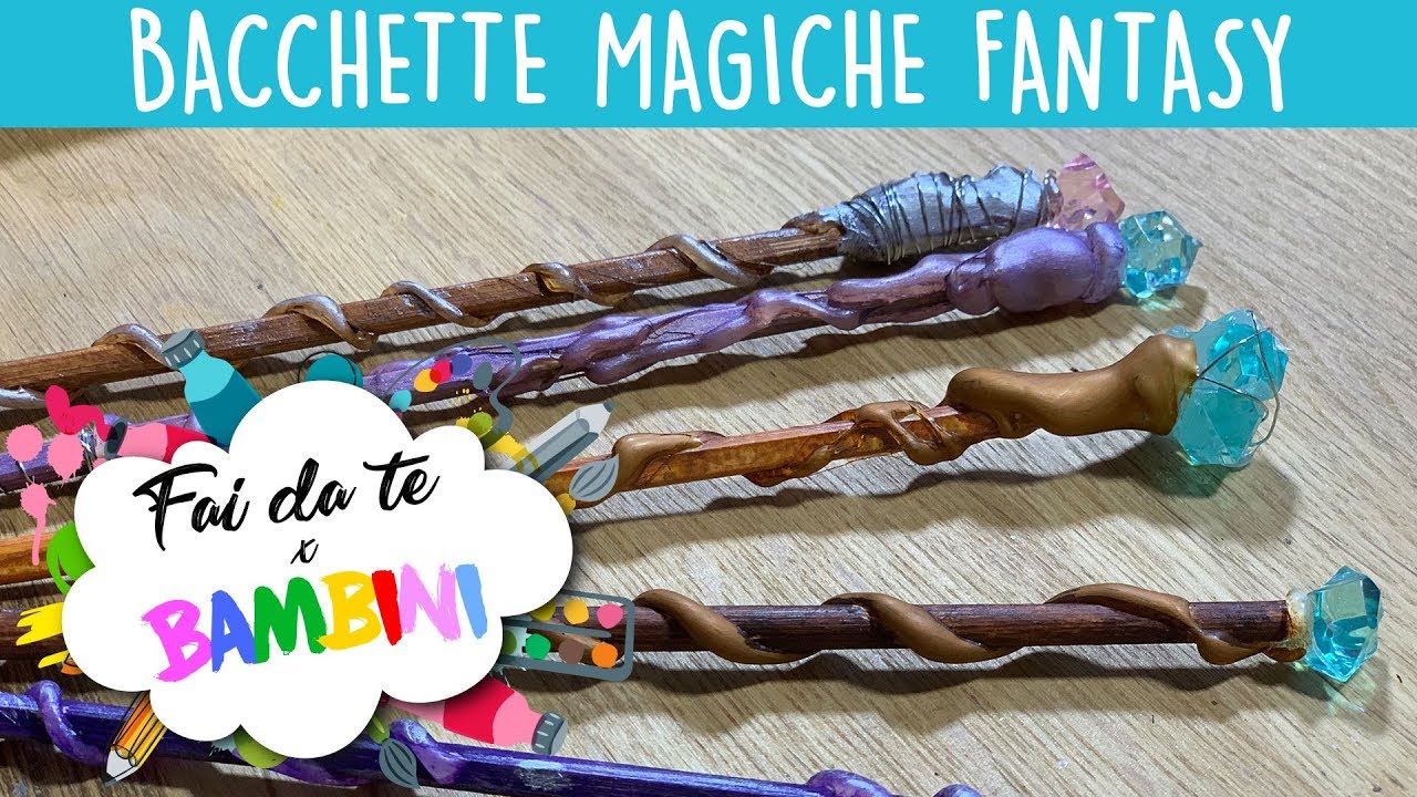Bacchette magiche in stile fantasy - Tutorial