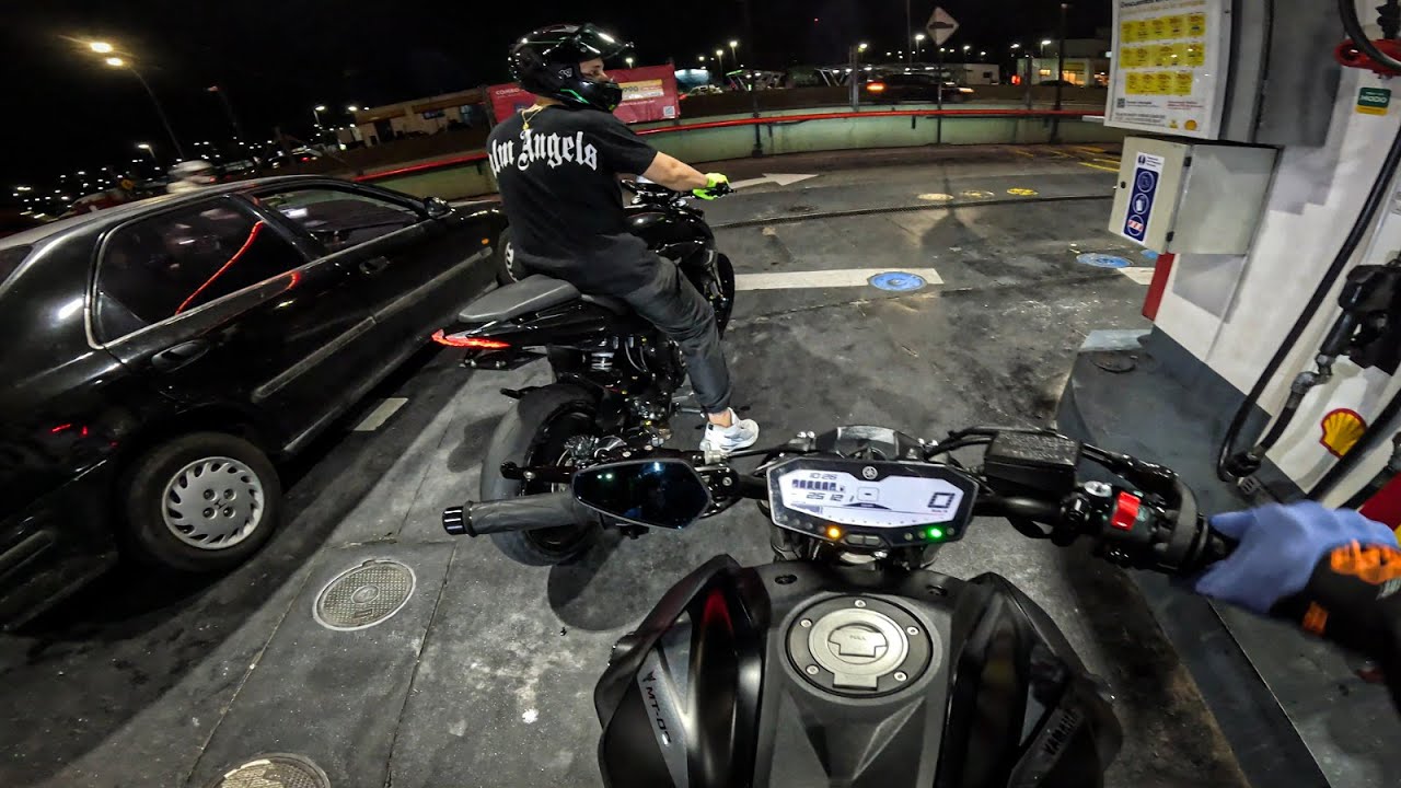 YAMAHA MT 07 - NIGHT RIDE - PURE SOUND - 4K