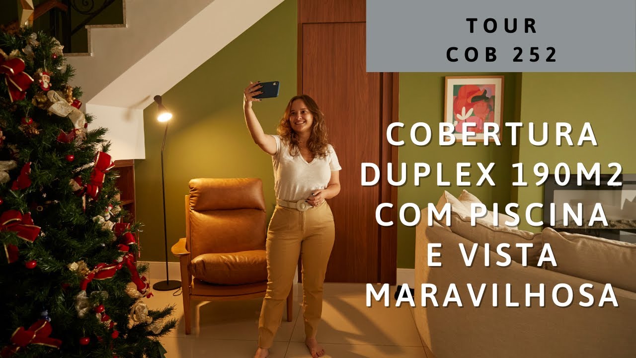 TOUR APARTAMENTO COBERTURA DOS SONHOS - 190M2 COM MUITO COLORIDO E ALEGRIA