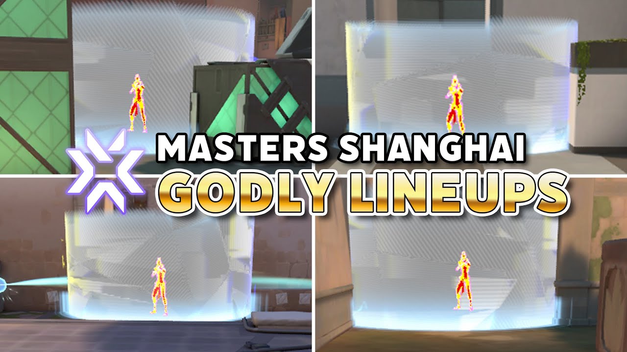 Godly Cypher Lineups used by pros in VCT 2024 Masters Shanghai【 VALORANT 】