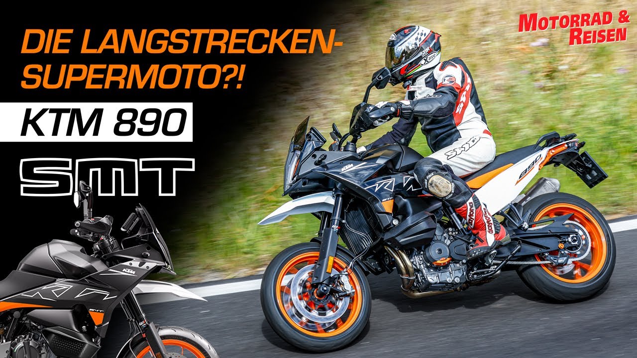 KTM 890 SMT – die Supermoto für Touring-Fans?