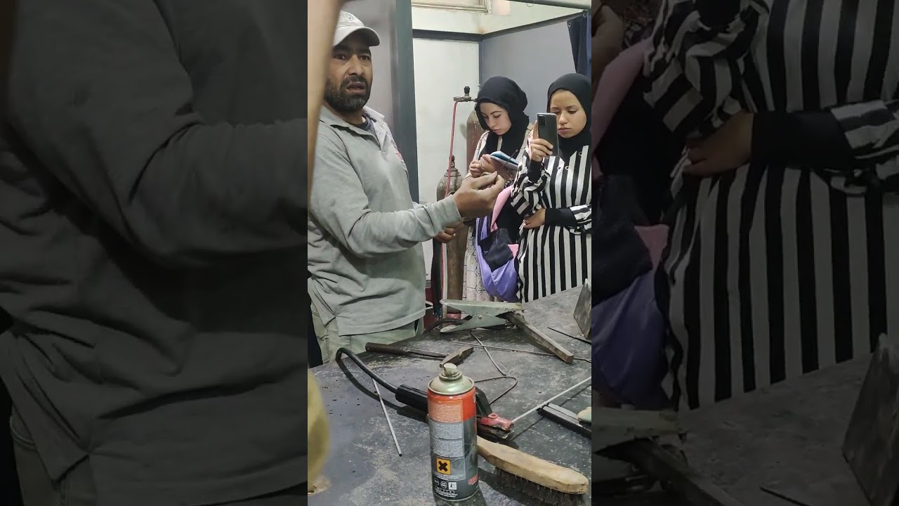 ورشة اللحام بكامل تفاصيلها ، welding workshop ، اعدادي هندسه شبرا