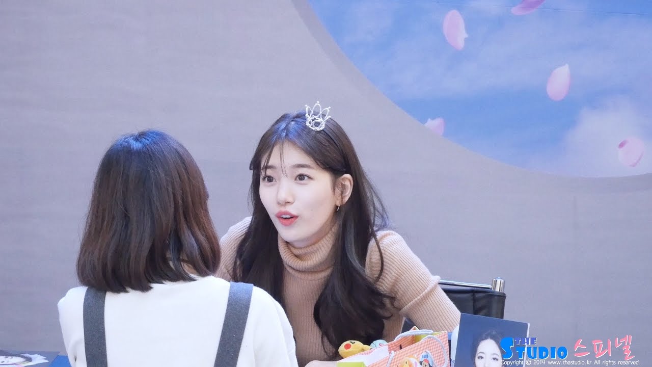[4K] 161125 클라렌 팬사인회 우는 팬 달래는 수지 직캠 Suzy fancam by Spinel
