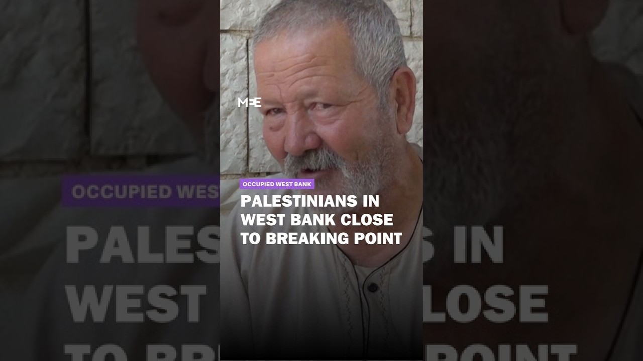 Palestinians say settler violence and military raids are bringing them to breaking point
