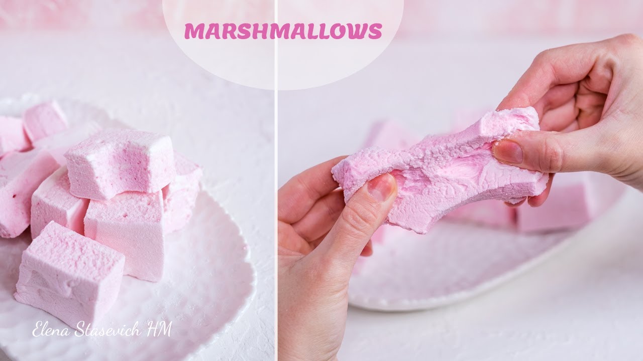 Воздушные маршмеллоу! Обожаю их! Просто и вкусно! Fluffy Marshmallows | Elena Stasevich HM
