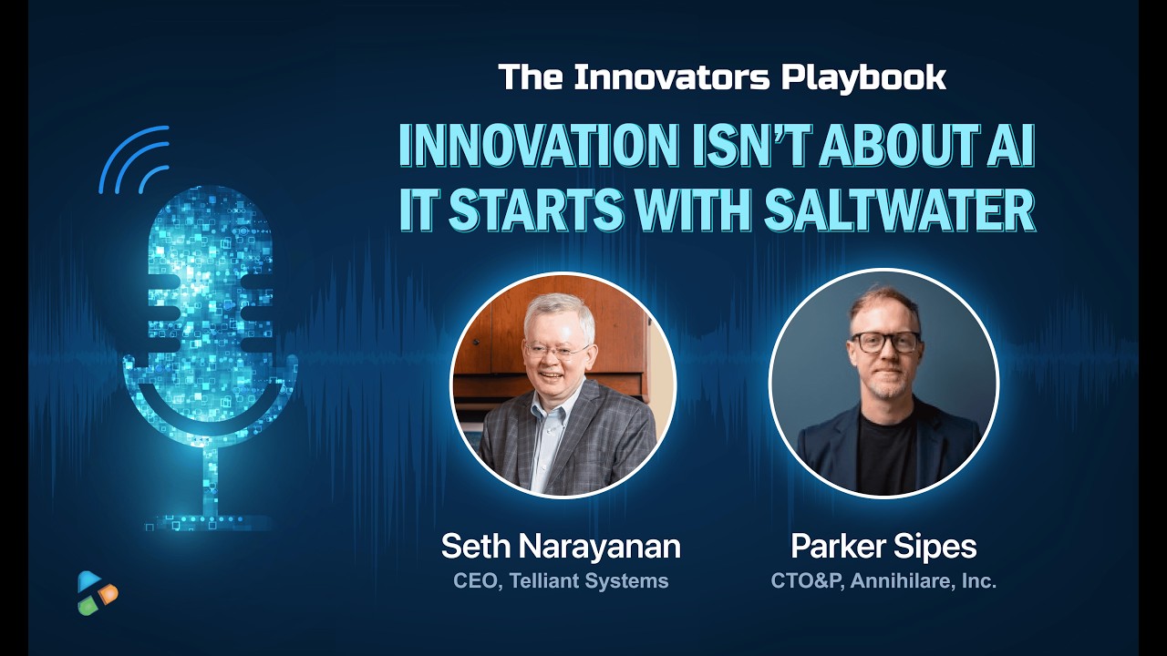 Innovation Doesn’t Start with AI, It Starts with Saltwater | Parker Sipes | The Innovator’s Playbook