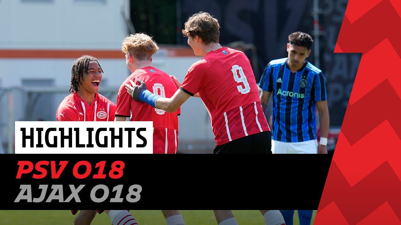 PSV O18 wint JEUGDTOPPER met RUIME cijfers 🔥 | HIGHLIGHTS PSV O18 - Ajax O18