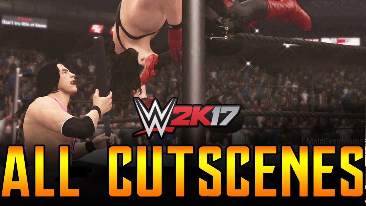 WWE 2K17 - ALL CUT SCENES - Hall Of Fame Showcase