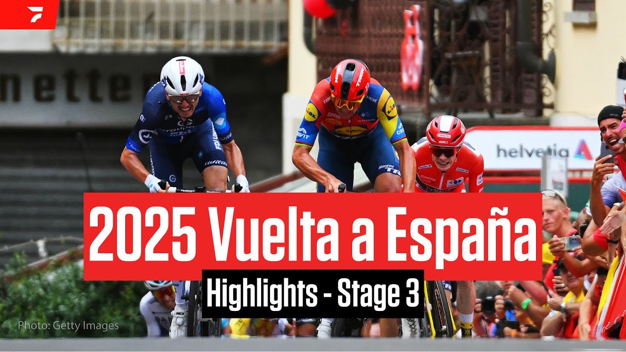 Vuelta a Espa&ntilde;a 2025 Stage 3 Highlights