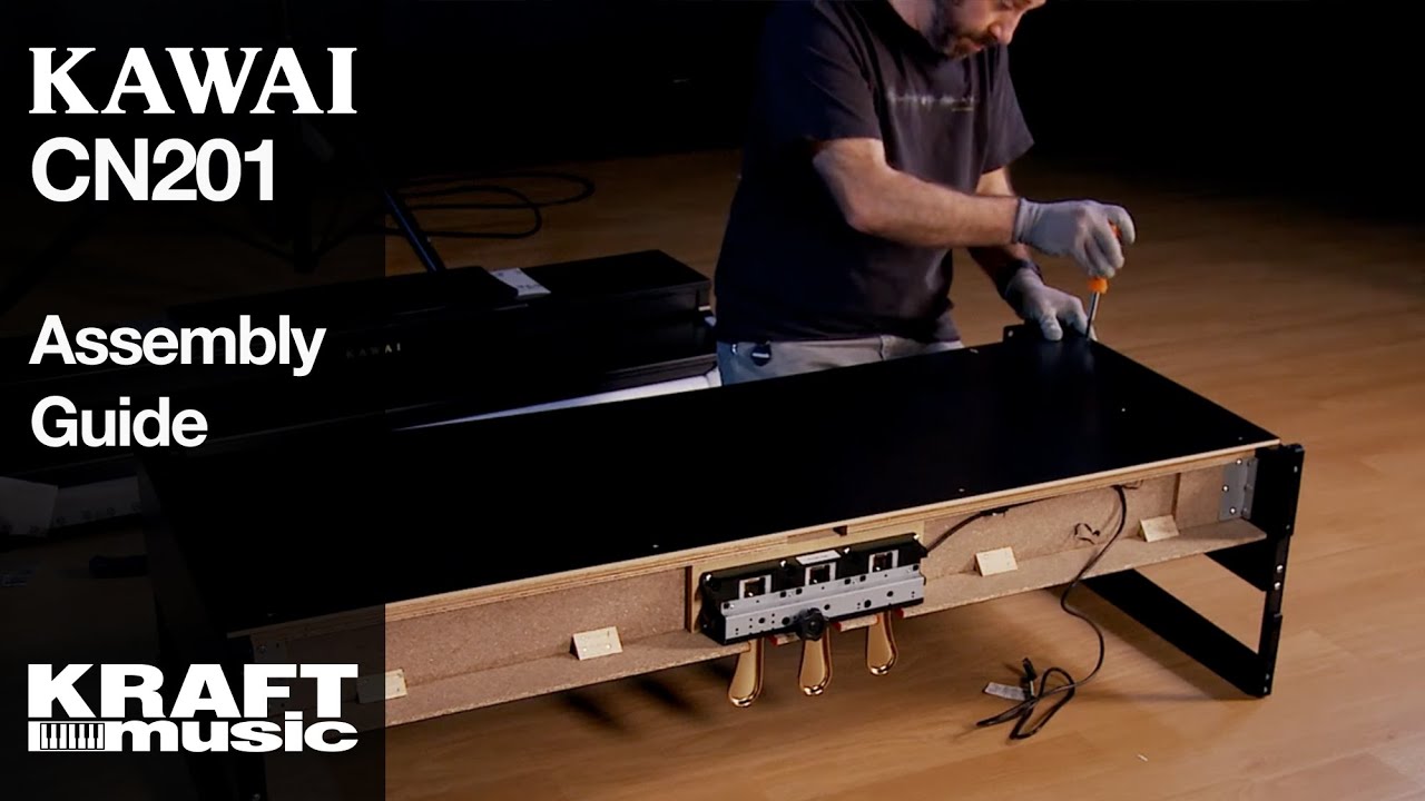 Kawai CN201 Digital Piano - Assembly Guide