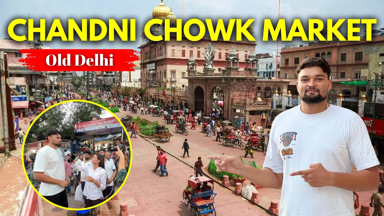 Chandni Chowk Delhi | Delhi Chandni Chowk Market | Famous Old Delhi Market Tour 2025 | Jatin Sangwan