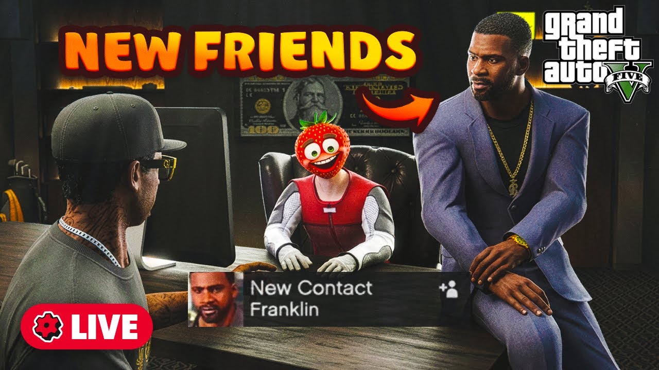 We're Friends with FRANKLIN now! - Open Friend Lobby - Viewer/Interactive Community